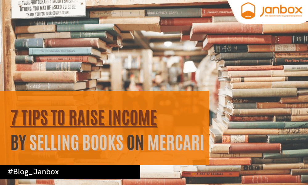 7 Tips to raise income by selling books on Mercari
