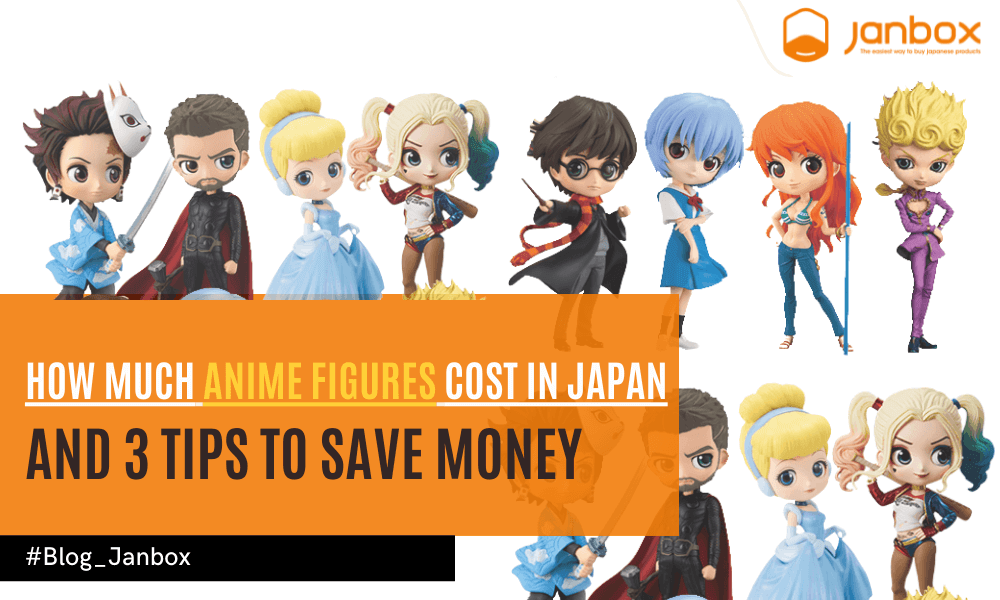 How much anime figures cost in Japan | 3 tips to save money