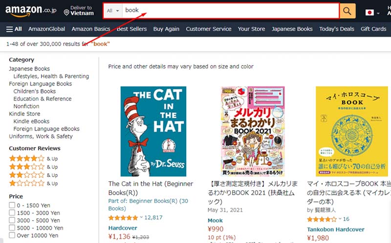 can i use my us amazon account in japan