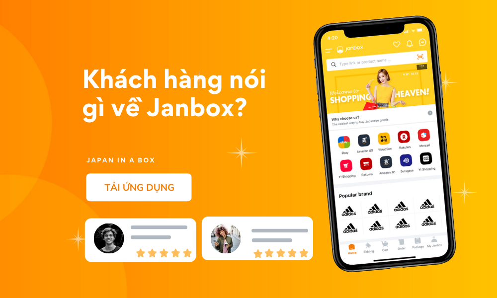 Feedback khách hàng về Janbox