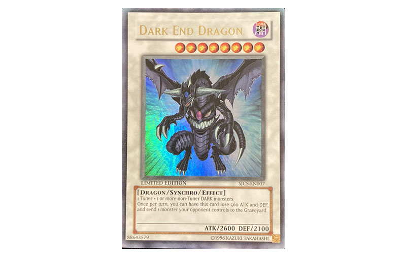 rarest yugioh card-dark-end-dragon