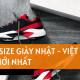 Bảng size giày Nhật - Việt Nam mới nhất [Cập nhật 2021]
