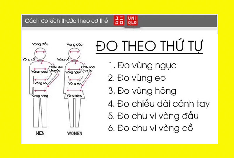 Chi tiết 77 uniqlo vietnam size chart hay nhất  trieuson5