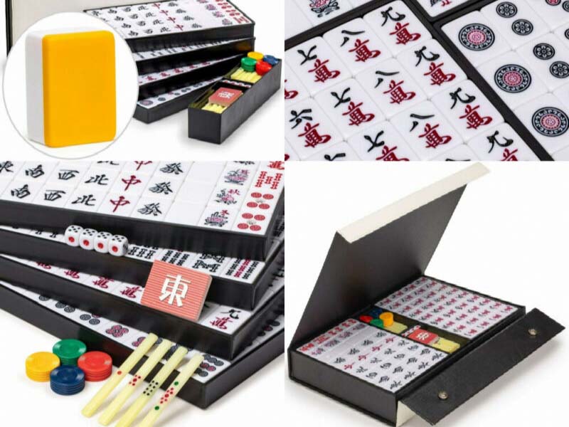 Japanese-board-games-Mahjong