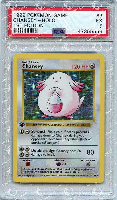1st Edition Shadowless Chansey