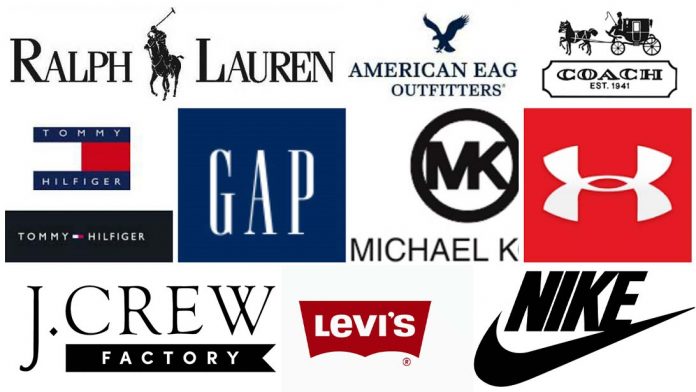 Top 20+ Famous American fashion brands