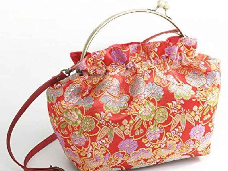 Sashiko purse (red) | 丸益西村屋